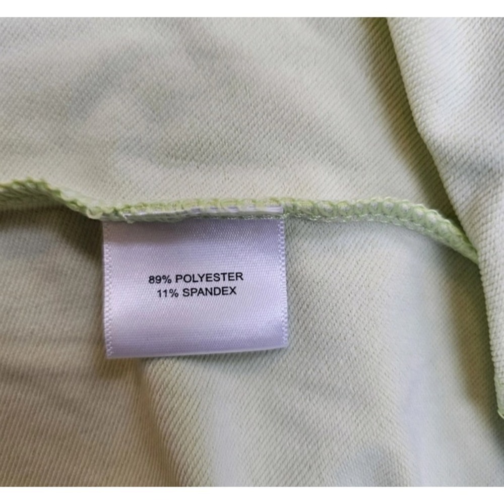 Peter Millar Mens S‎ Crown Sport Perth Melange Performance 1/4 Zip Yellow/Green - Picture 9 of 9